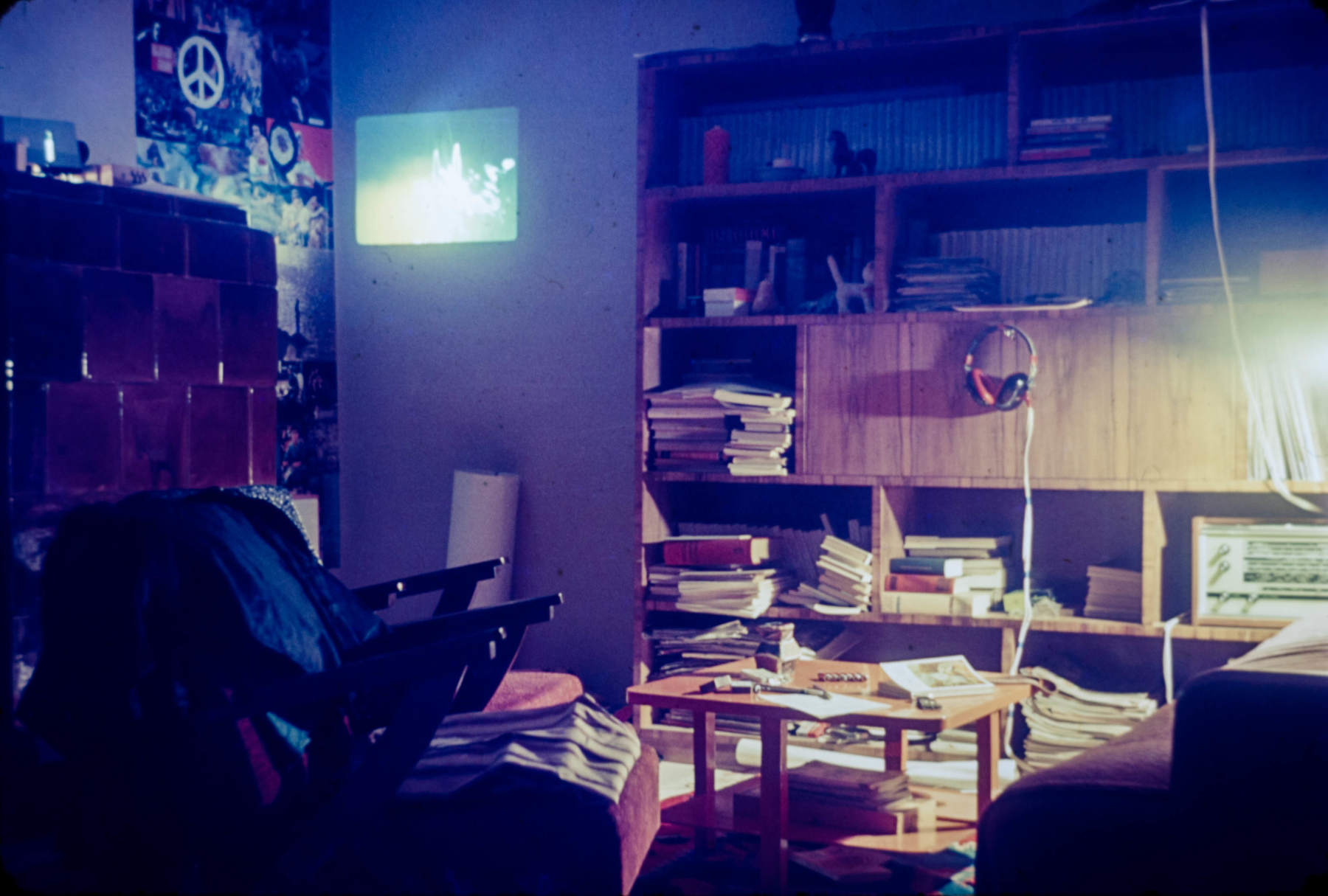 Probably shot next month, when I got the projector.